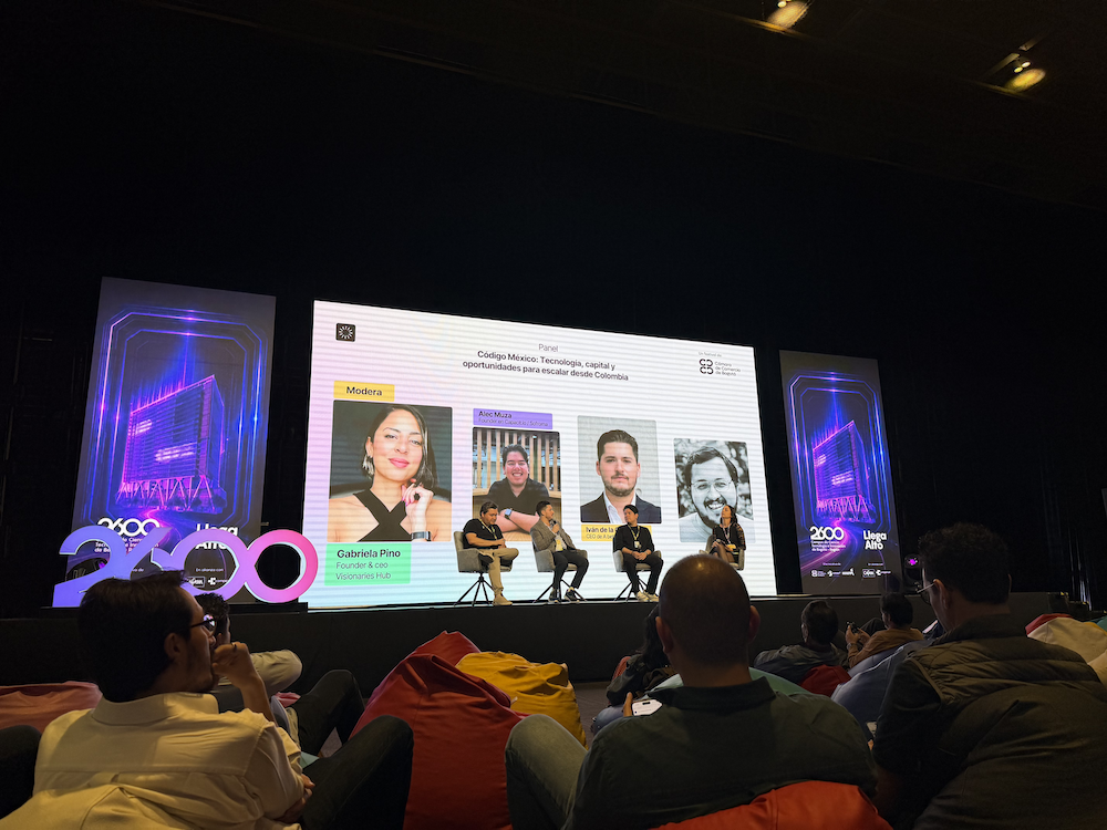 Panel sobre tecnología, capital y oportunidades para escalar desde Colombia